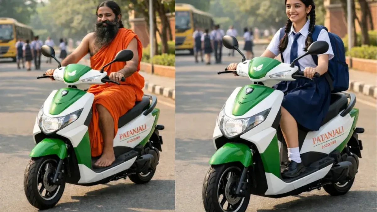 Patanjali Electric Scooter Buzz